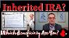 Inherited Ira Which Beneficiary Are You
