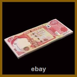 Iraq 25000 25K Dinars x 20 Pcs, One Half Million IQD Currency USA Seller Unc