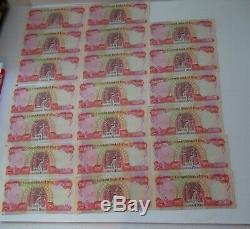 Iraqi Dinars Iqd Currency 500,000 Unc Crisp Authentic 20 X 25,000 Notes