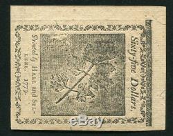 January 14, 1779 $65 Sixty Five Dollars Continental Currency Note Unc