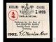 Keeling & Cocos 1/4 Rupee P S124 1902 Bird Unc Genuine Currency Money Bill Note