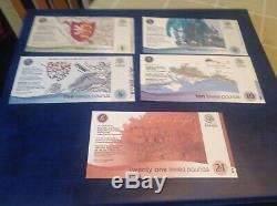 Lewis Pounds banknotes, Local Currency UNC All 3rd issue notes