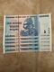 Lot Of 5 Authentic Zimbabwe 100 Trillion Dollar Currency, Aa2008, Unc
