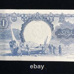 MALAYA BRITISH BORNEO 1959 Board Commissioners of Currency 1 Dollar P-8a UNC P10