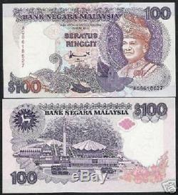 Malaysia 100 Ringgit P32 C 1998 Deer Unc Sultan National Mosque World Currency