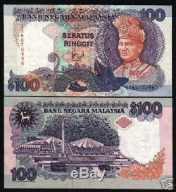 Malaysia 100 Ringgit P32a 1992 Sultan Mosque Unc Rare World Currency Banknote