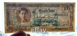 Memorial Banknotes Thailand King Rama VIII Siam Valuable Currency Precious Rare