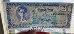 Memorial Banknotes Thailand King Rama VIII Siam Valuable Currency Precious Rare