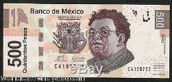 Mexico 500 Pesos P126 2010 Rivera Child In Arm Unc Latino Currency Bank Note