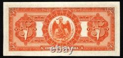 Mexico Chihuahua 5 Pesos Banknote Currency 1914. Nd Serie A No. 032341 Gem Unc