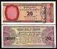 Myanmar 20 Dollars P-fx4 1993 Rare Unc Fec Forex Exchange Burma World Currency