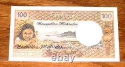 NEW HEBRIDES 100 Francs 1977 P-18d LEGACY CURRENCY 67 PPQ Superb Gem UNC NOTE