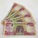 New Iraq Dinar 100,000 1/10 Million 4 X 25,000 Iraqi Currency Banknotes