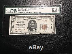 National Currency Harrisburg PA PMg62 Unc. EPQ White! Type 2