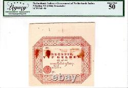 Netherlands Indies 5 Gulden 1846 About UNC Legacy Currency Grading 50 Banknotes