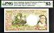New Caledonia 1000 Francs-noumea Pick# 61 Nd (1969) Pmg 65 Epq Gem Unc Banknote