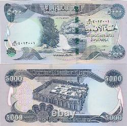 New Iraq Dinar / EVERY ACTIVE IQD NOTE / 91,750 of Iraqi Money UNC Currency