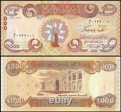 New Iraq Dinar / EVERY ACTIVE IQD NOTE / 91,750 of Iraqi Money UNC Currency
