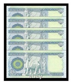 New Iraqi Dinar 500 Dinar X 30 Notes Unc. Uncirculated Bank Notes Money