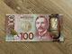 New Zealand 100 Dollars Polymer Yellowhead Bird Unc Banknote Currency 2016