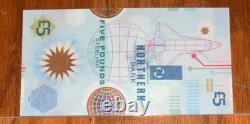 Northern Ireland 5 Pounds 1999 P203a SUPERB GEM UNC Polymer LEGACY 67PPQ NOTE