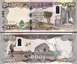 ONE MILLION IRAQI DINAR 1,000,000 20x 50,000 IQD AUTHENTIC CURRENCY