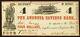 Obsolete Currency Dec. 9th, 1861 Augusta, Ga Savings Bank $4 Civil War Era! Unc