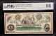 Pmg Gem Unc 66. 1872 $20 South Carolina Columbia State Obsolete Banknote Money