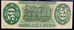 PMG UNC 62. FR# 1333 Fractional 1864 Union Currency 50c, Civil War Third Issue