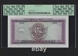 PORTUGAL Mozambique 500 Escudos 1967 P-110 GEM UNC NO OVERPRINT graded