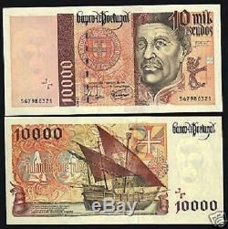 Portugal 10000 Escudos P191c 1998 Henrique Ship Euro Unc Currency Money Billnote