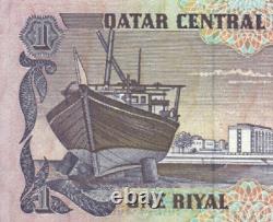 Qatar 1 RIYAL P-14 ND 1996 x 50 Pcs Lot PACK Qatari BOAT UNC World Currency NOTE