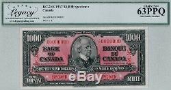 Rare Specimen 1937 $1000, BC-28S, Legacy Currency Grading Choice Unc-63PPQ