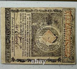 Rhode Island $4 1780 Colonial Currency Fr. RI-285 PCGS 63 CHOICE UNC