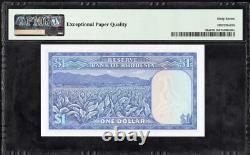 Rhodesia 1 Dollar P38a 1979 PMG67 Superb Gem UNC EPQ Banknote Currency HISTORIC