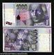 Slovakia 1000 Koruna P47 2007 Pre Euro Madonna Unc Last Bill World Currency Note