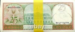 SURINAME 25 Gulden Banknote World Paper Money Currency p127b BUNDLE (100 Notes)