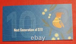 Set 2016 Australia Next Generation of $5 $10 $20 $50 currency UNC bank notes