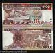 Singapore 100 Dollars P23 1995 Ship Fish Air Plane Unc Currency Money Bill Note