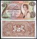 St. Helena 20 Pounds P10 1986 Ship Queen Lion Unc Angliae Currency Money Gb Note