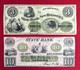 State Bank At New Brunswick Nj $3 $10 Obsolete Currency Notes 18 Unc No Folds