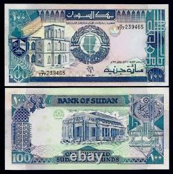 Sudan £100 Pounds P-49 1991 RARE Engraved Print UNC Sudanese World Currency NOTE