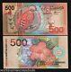 Suriname 500 Gulden P150 2000 Millennium Unc Bird Butterfly Currency Note 10 Pcs