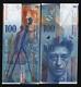 Switzerland 100 Francs P-72 2000 Swiss Time-space Unc Currency Rare Bank Note
