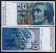 Switzerland 20 Francs P-55 1992 Swiss Ladder Mountain Climbing Unc Currency Note