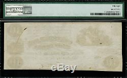 T-28 PF-10 $10 1861 Confederate Currency CSA Graded PMG 58 Choice About Unc