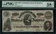 T-56 $100 1863 Confederate Currency Csa Graded Pmg 58 Epq Choice About Unc