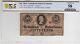 T-63 Pf-3 1863 $0.50 Confederate Paper Money Pcgs-b Choice About Unc 58