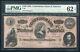 T-65 1864 $100 Csa Confederate States Of America Currency Note Pmg Unc-62epq