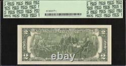 UNC 1976 $2 BILL KEY KANSAS CITY STAR NOTE 640K PRINT Fr 1935-J PCGS 64 PPQ